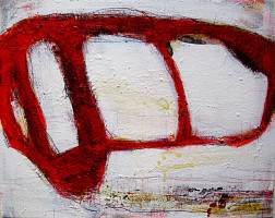 A4-4, Mischtechnik auf Leinwand, 40x50x5cm, 2021