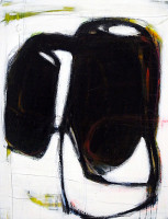 B2-1, Mischtechnik auf Leinwand, 90x70x6cm, 2024