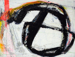 B4-2, Mischtechnik auf Leinwand, 30x40x6cm, 2025