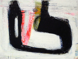 B4-3, Mischtechnik auf Leinwand, 30x40x6cm, 2025