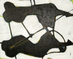 G1-1, Mischtechnik auf Leinwand, 145x180x5cm, 2026