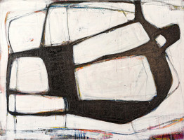 T5-2, Mischtechnik auf Leinwand, 130x170x5cm, 2022