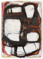 TDZ2-1R, Mischtechnik auf Bütten, ca. 140x100cm, 2022