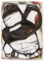 TDZ2-2V, Mischtechnik auf Bütten, ca. 140x100cm, 2022